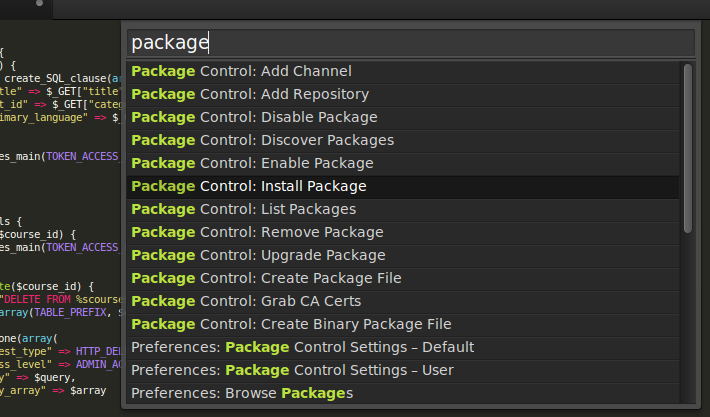 Package-Control